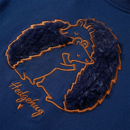 Sweatshirt enfant bleu marine 116