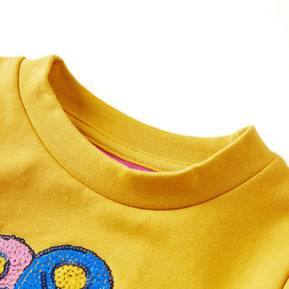 Sweat-shirt Enfant Ocre Foncé 104