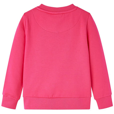 Sweat-shirt enfant rose vif 128