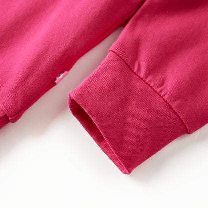 Sweat-shirt enfant rose vif 140