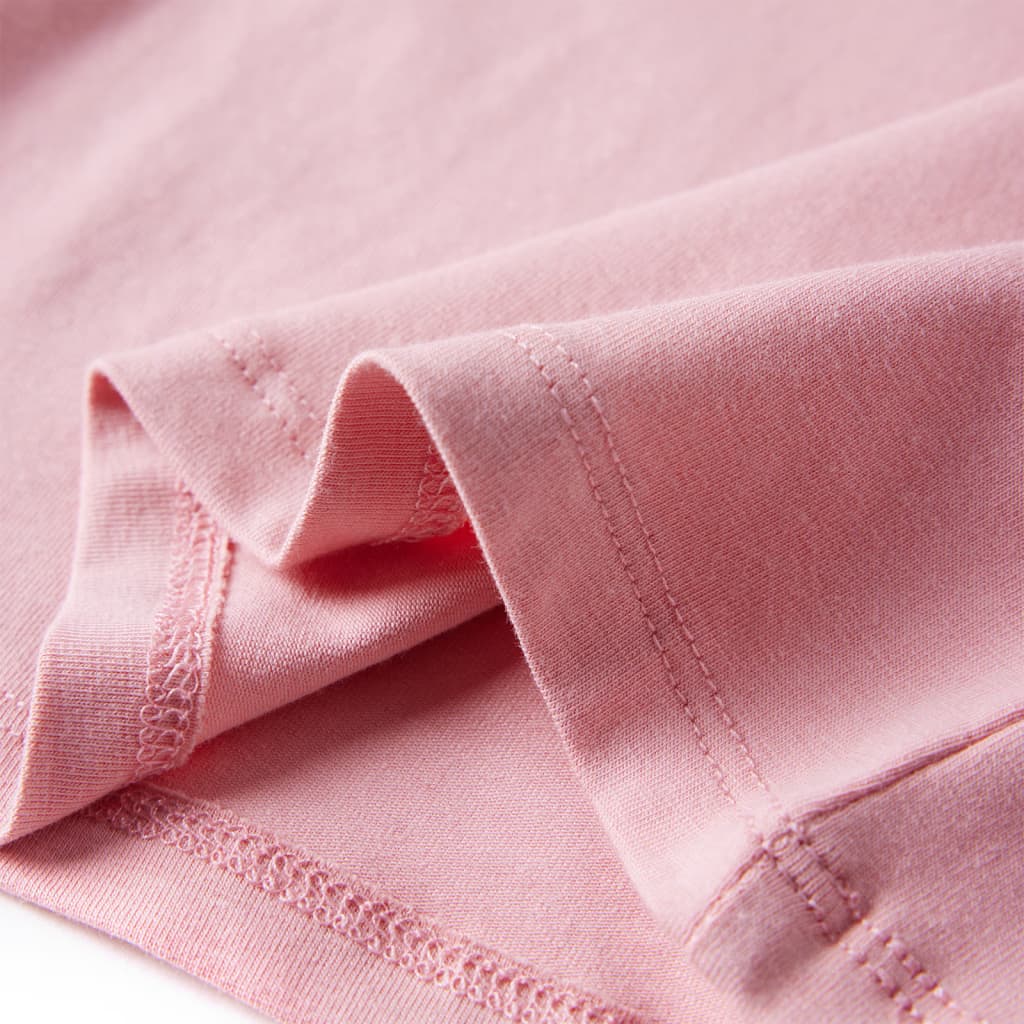 Kinder-Langarmshirt Hellrosa 104