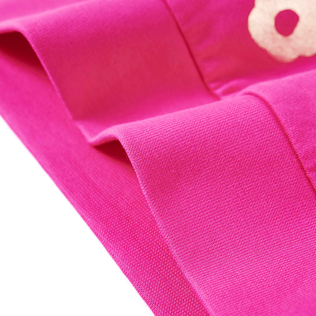 Sweat-shirt enfant rose foncé 140