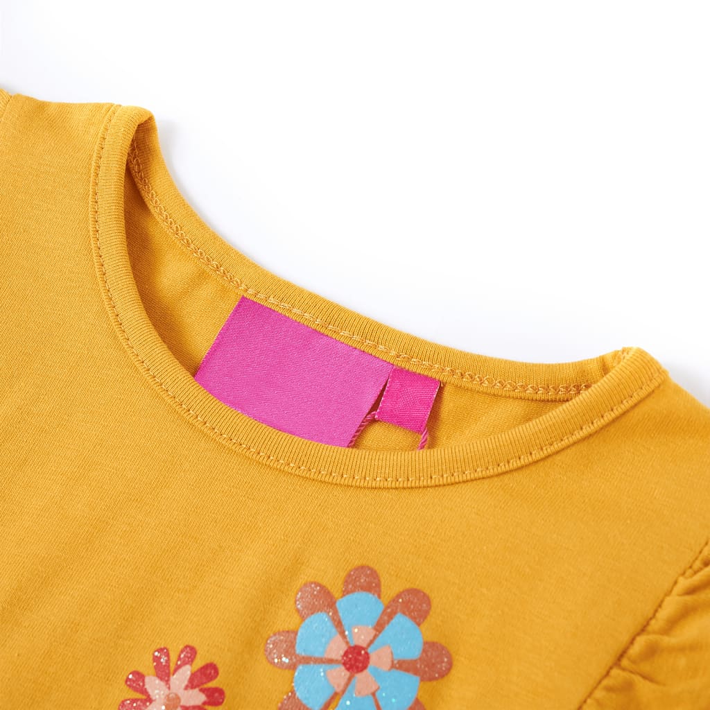 Kinder-Langarmshirt Dunkelocker 128
