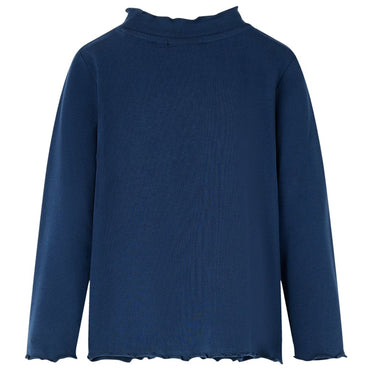 T-shirt manches longues enfant bleu marine 116