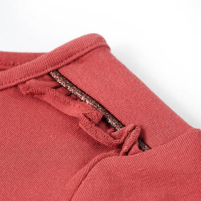 T-shirt manches longues enfant Rose foncé 140