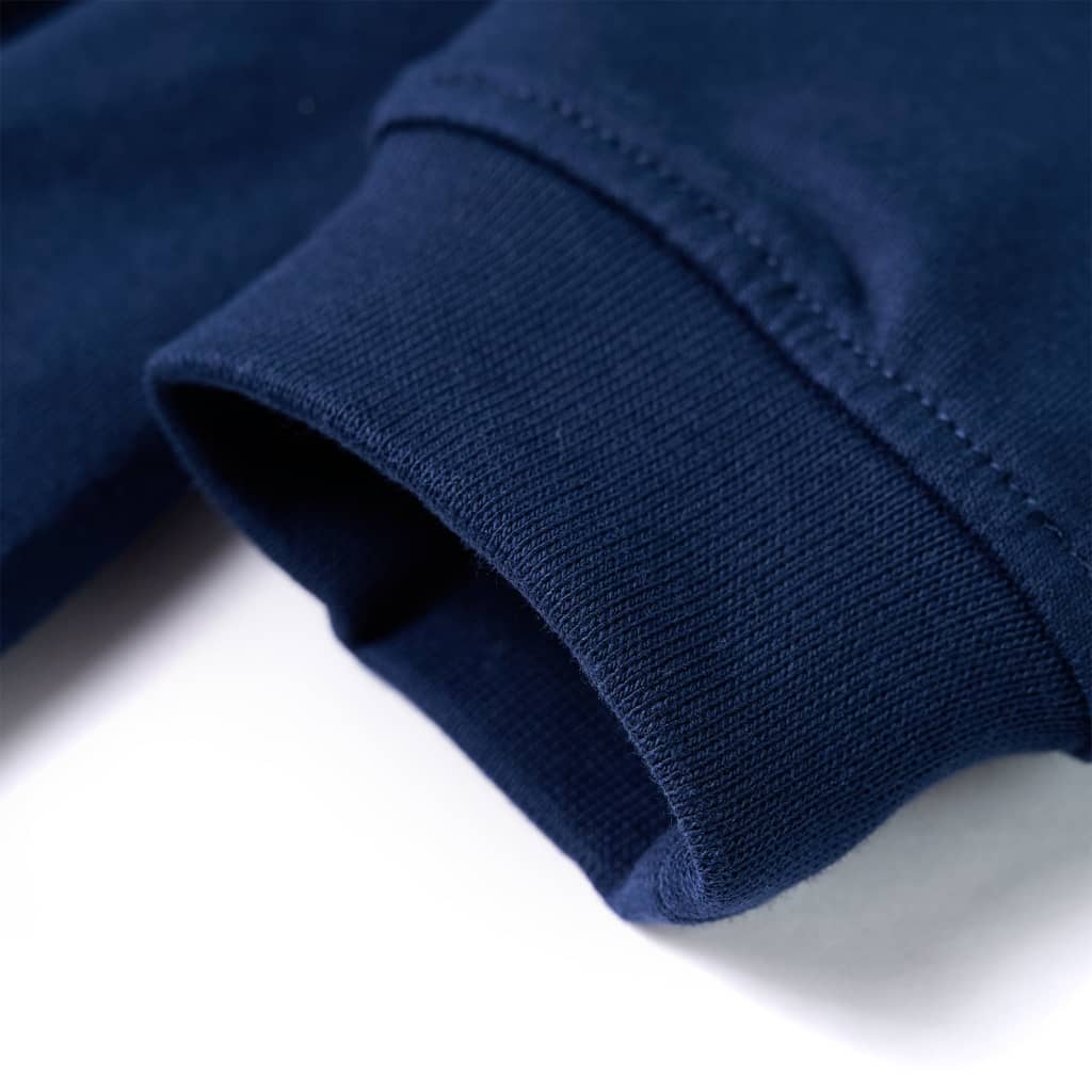 Robe pull enfant bleu marine 92