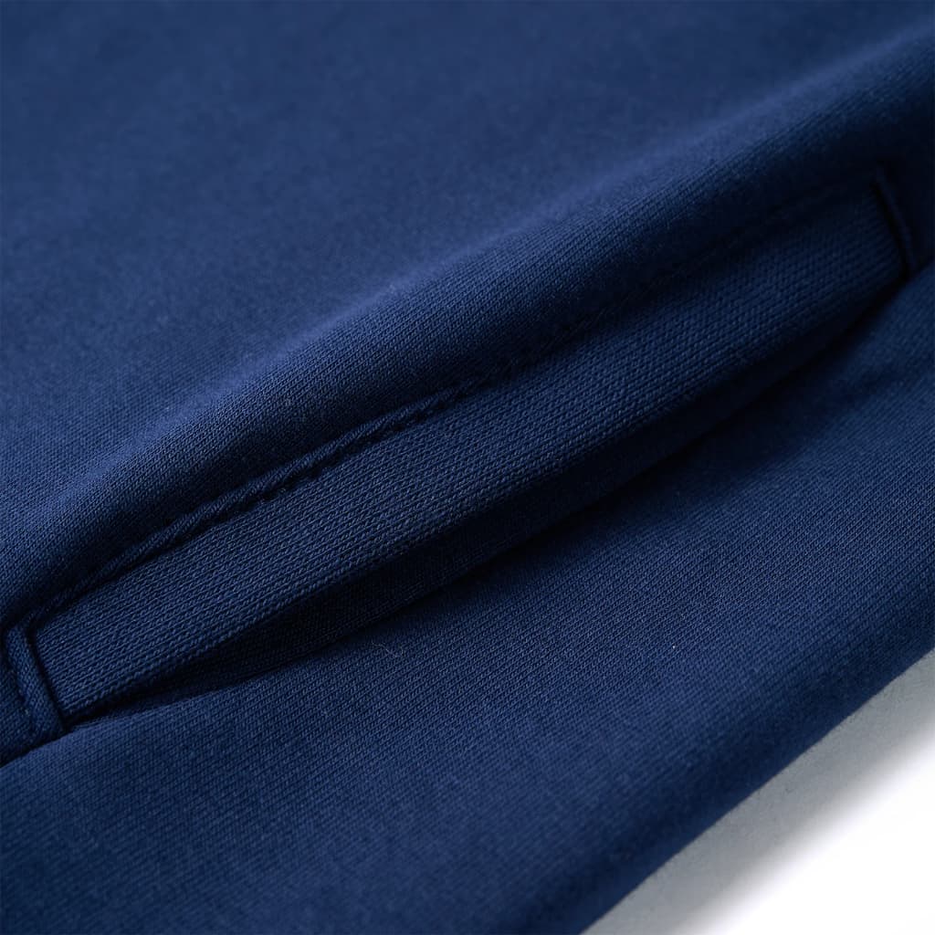 Robe pull enfant bleu marine 92