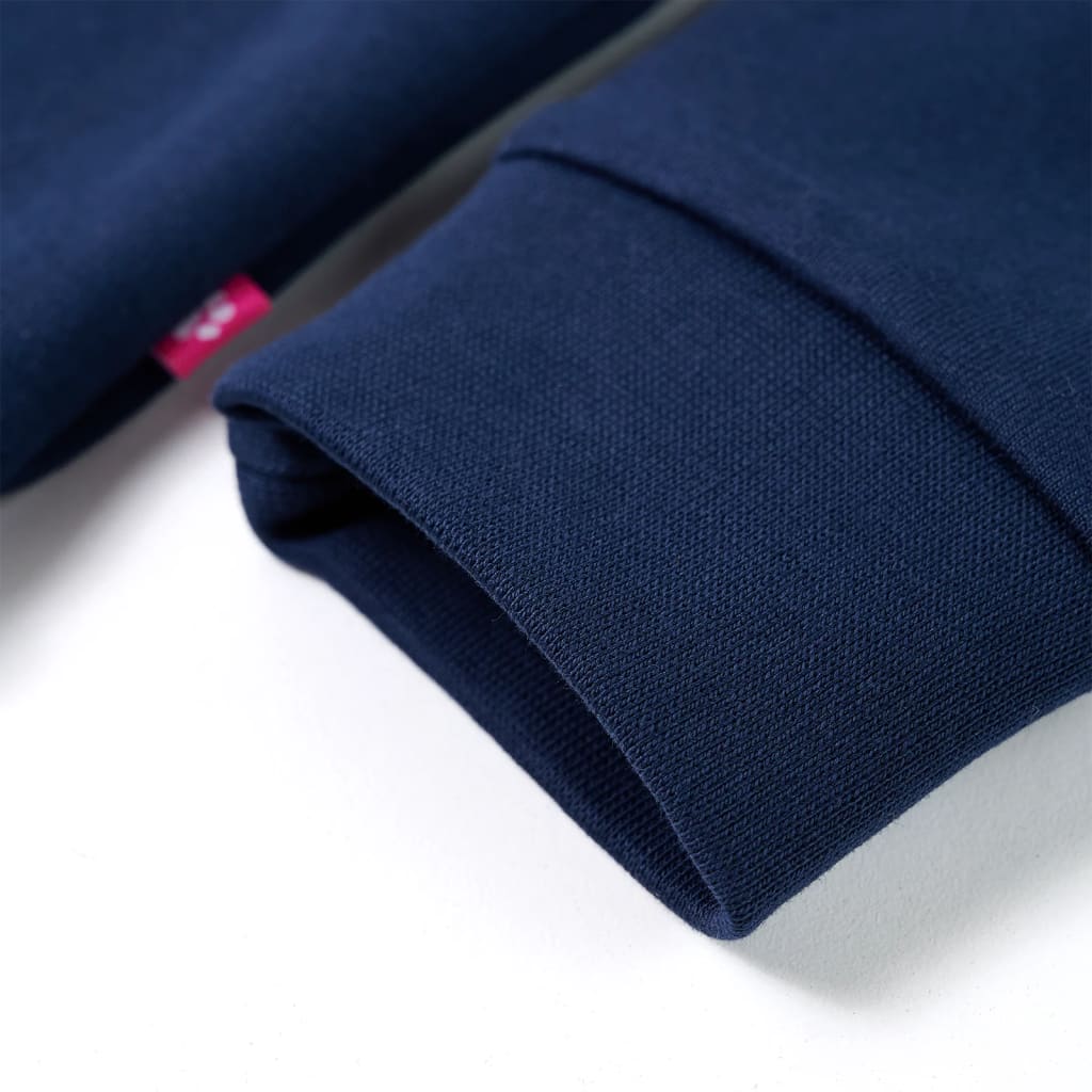 Sweatshirt enfant bleu marine 116