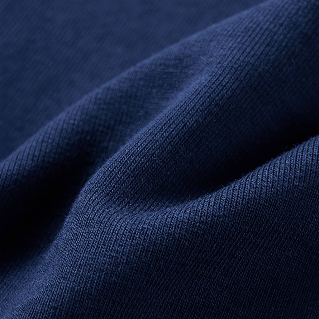 Sweatshirt enfant bleu marine 128