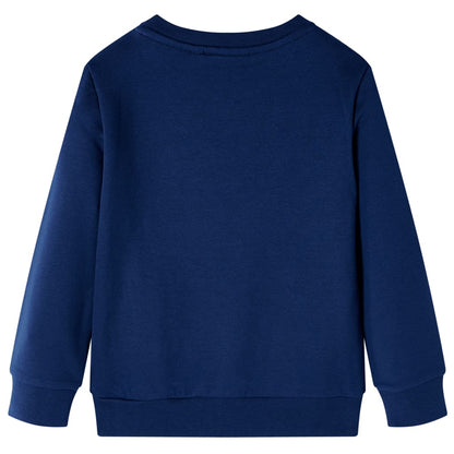 Sweat-shirt enfant bleu marine 140