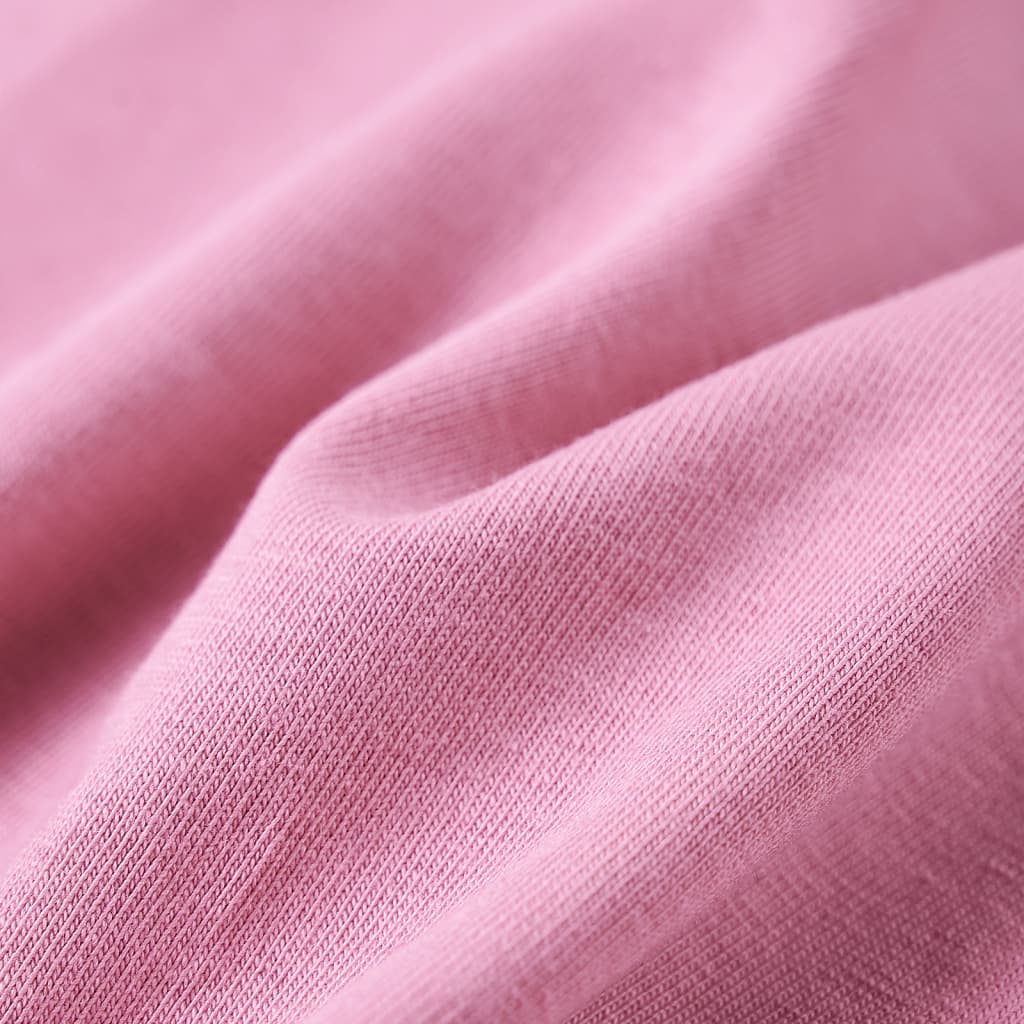 T-shirt enfant à manches longues Rose foncé 128