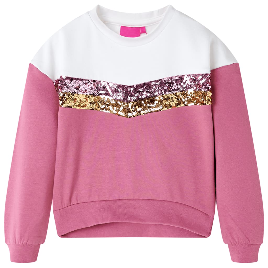 Sweat-shirt enfant framboise 92