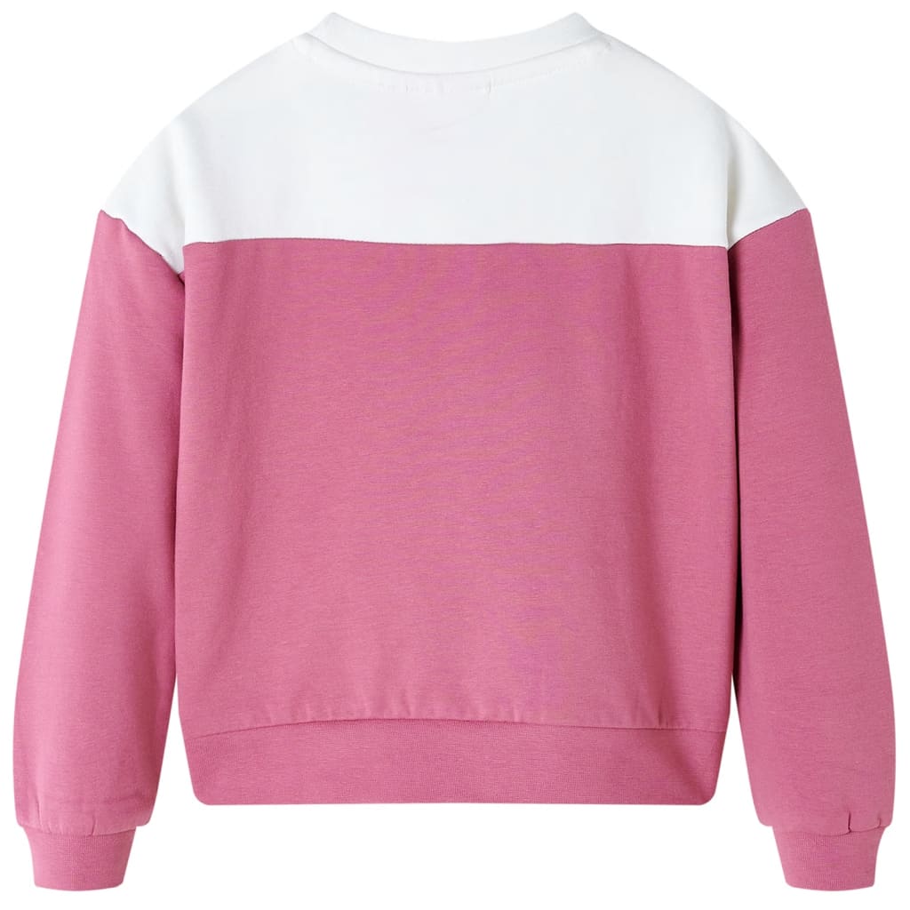 Sweat-shirt enfant framboise 92