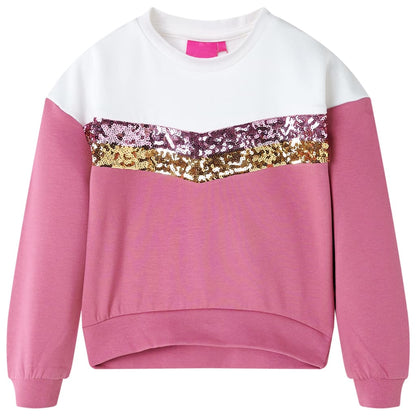 Sweat-shirt enfant framboise 128