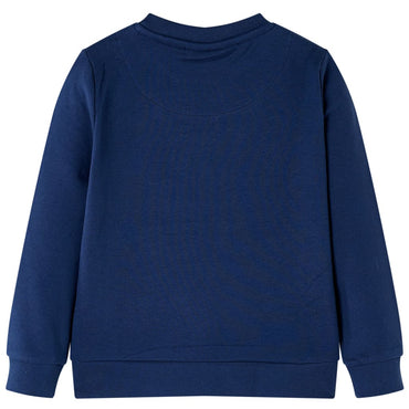 Sweatshirt enfant bleu marine 128