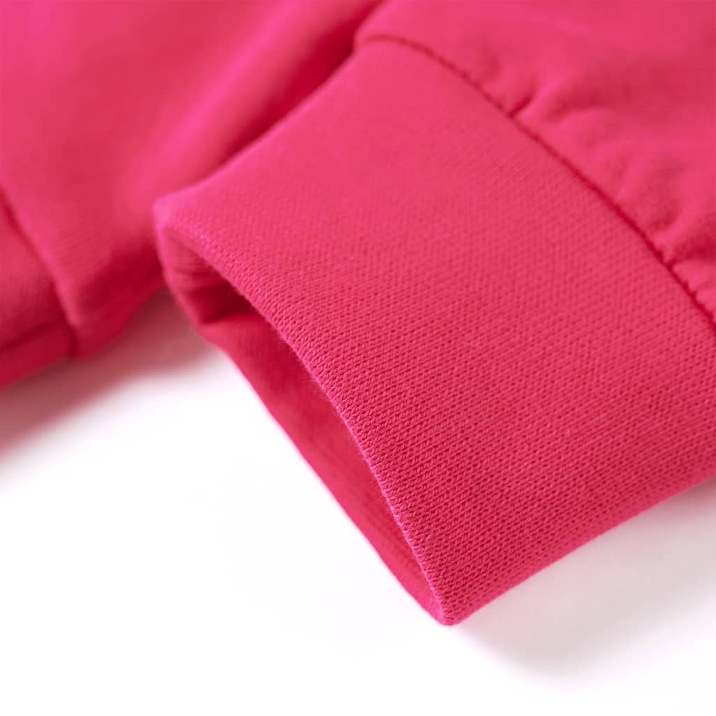 Sweat-shirt enfant rose vif 116