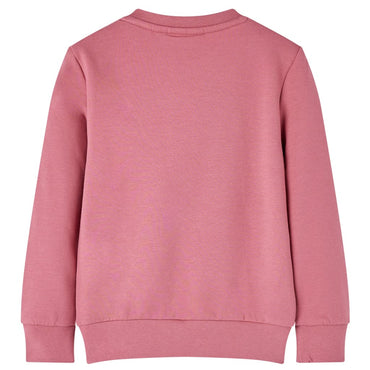 Kinder-Sweatshirt Himbeerrosa 140