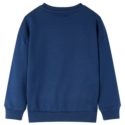 Sweat-shirt enfant bleu marine 104