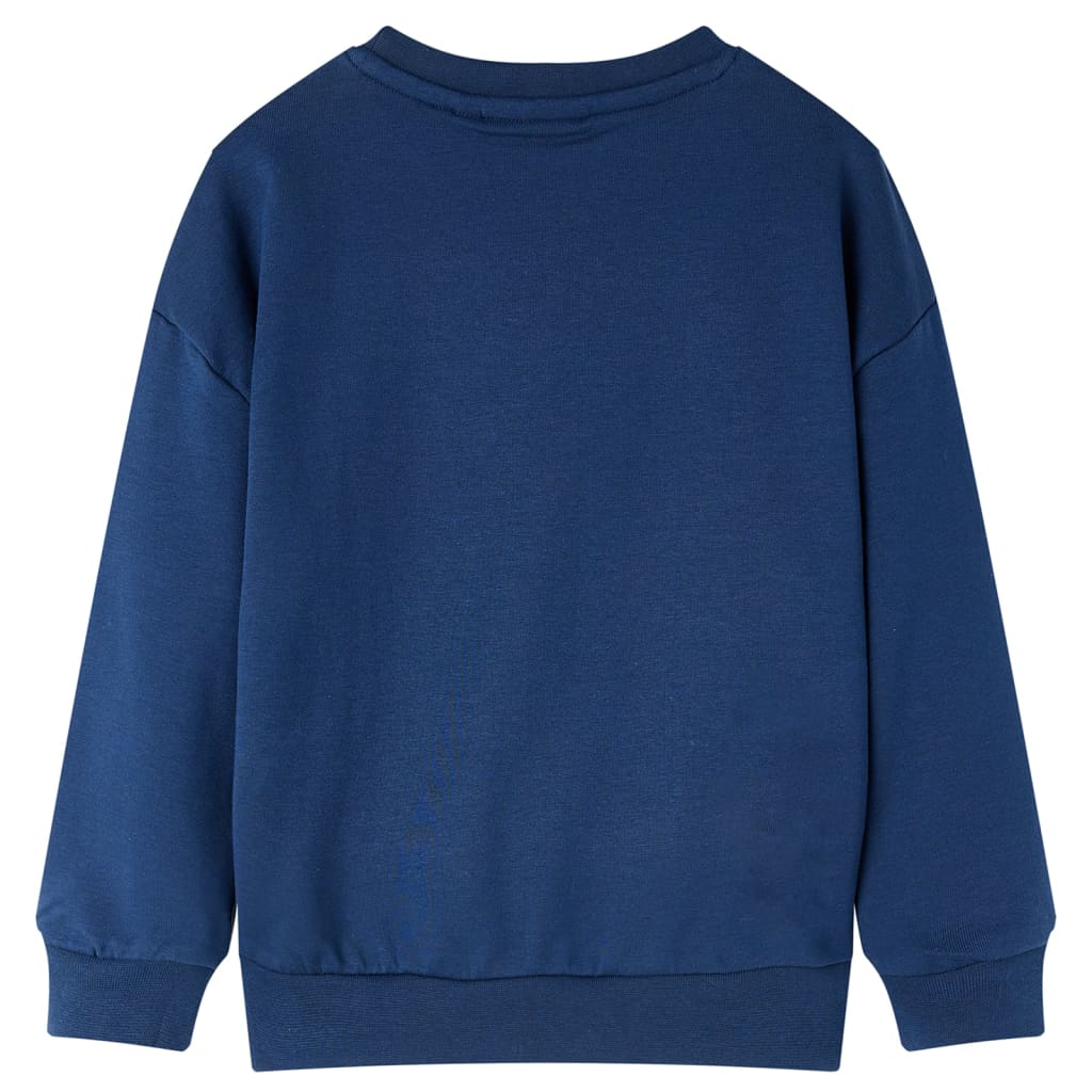 Sweat-shirt enfant bleu marine 140