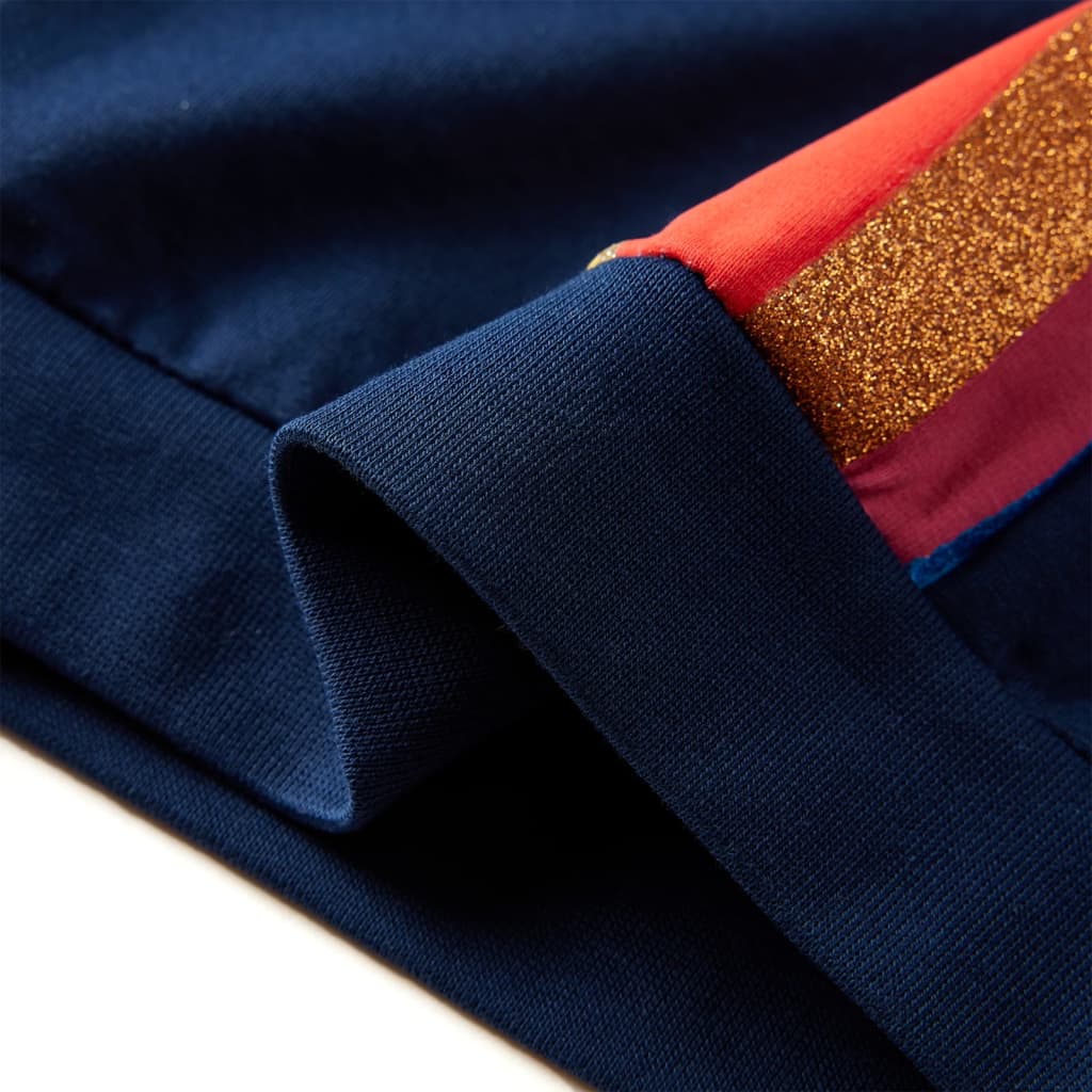 Sweat-shirt enfant bleu marine 140