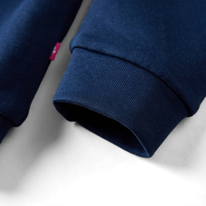 Sweat-shirt enfant bleu marine 140