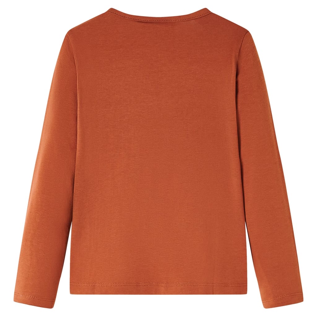 T-shirt manches longues enfant Cognac 104