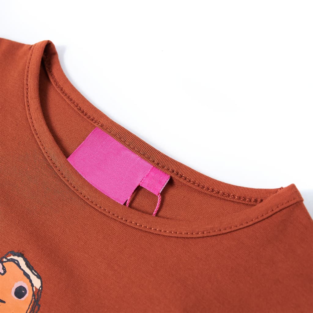 T-shirt manches longues enfant Cognac 104