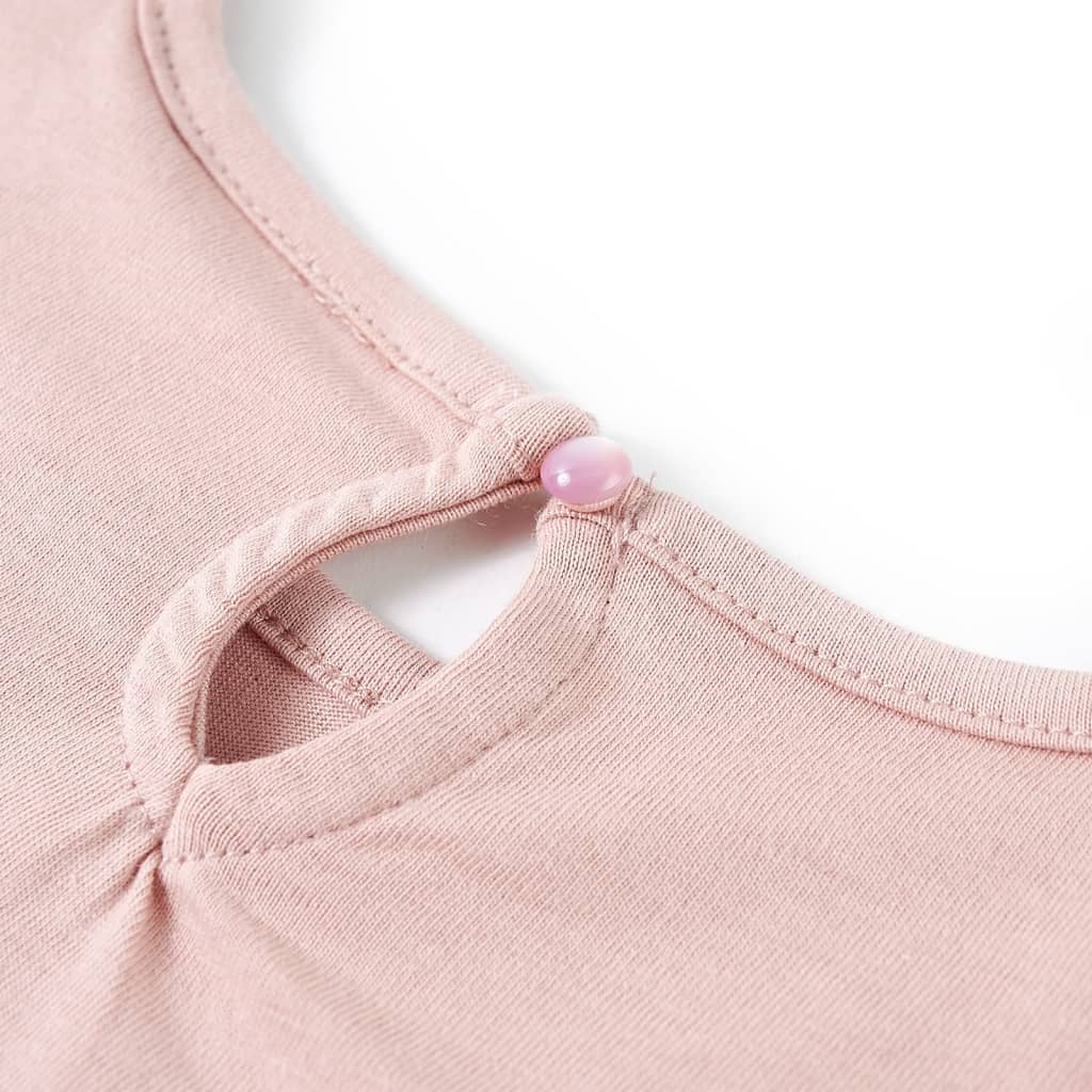Kinder-Langarmshirt Rosa 92