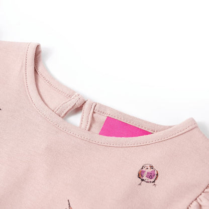 Kinder-Langarmshirt Rosa 116