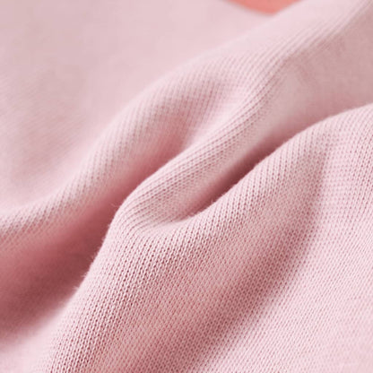 Kinder-Sweatshirt mit Farbblock Rosa 140