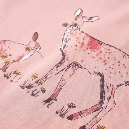 Kinder-Langarmshirt Rosa 128