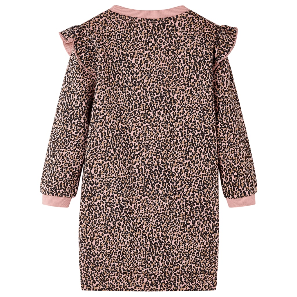 Robe pull enfant rose moyen 116