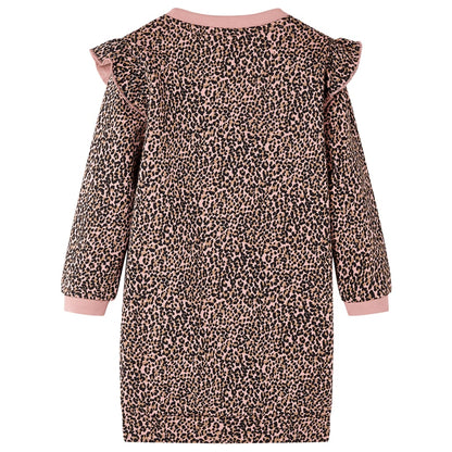 Robe pull enfant rose moyen 116
