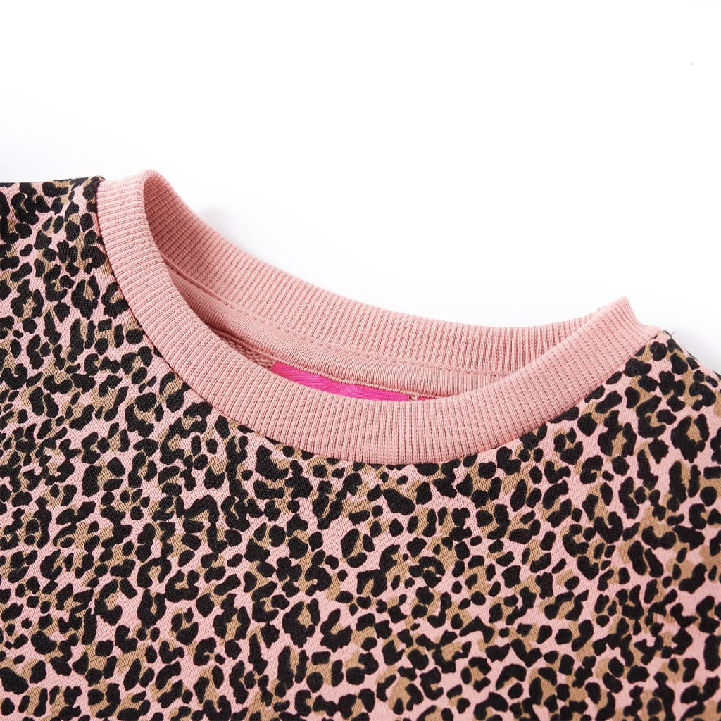 Robe pull enfant rose moyen 116
