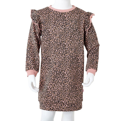 Robe pull enfant rose moyen 116