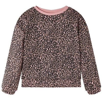 Sweat-shirt enfant rose moyen 104
