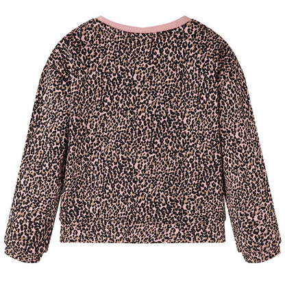 Sweat-shirt enfant rose moyen 104