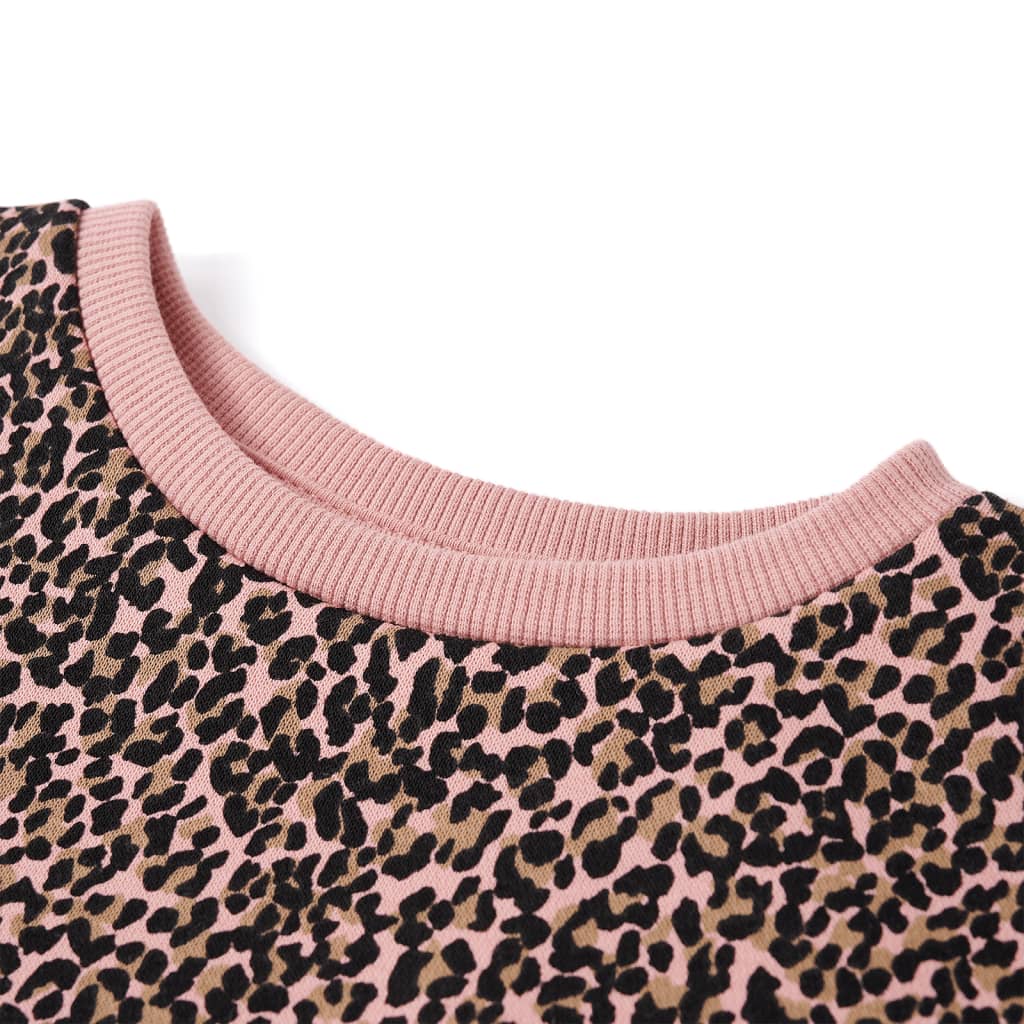 Sweat-shirt enfant rose moyen 104
