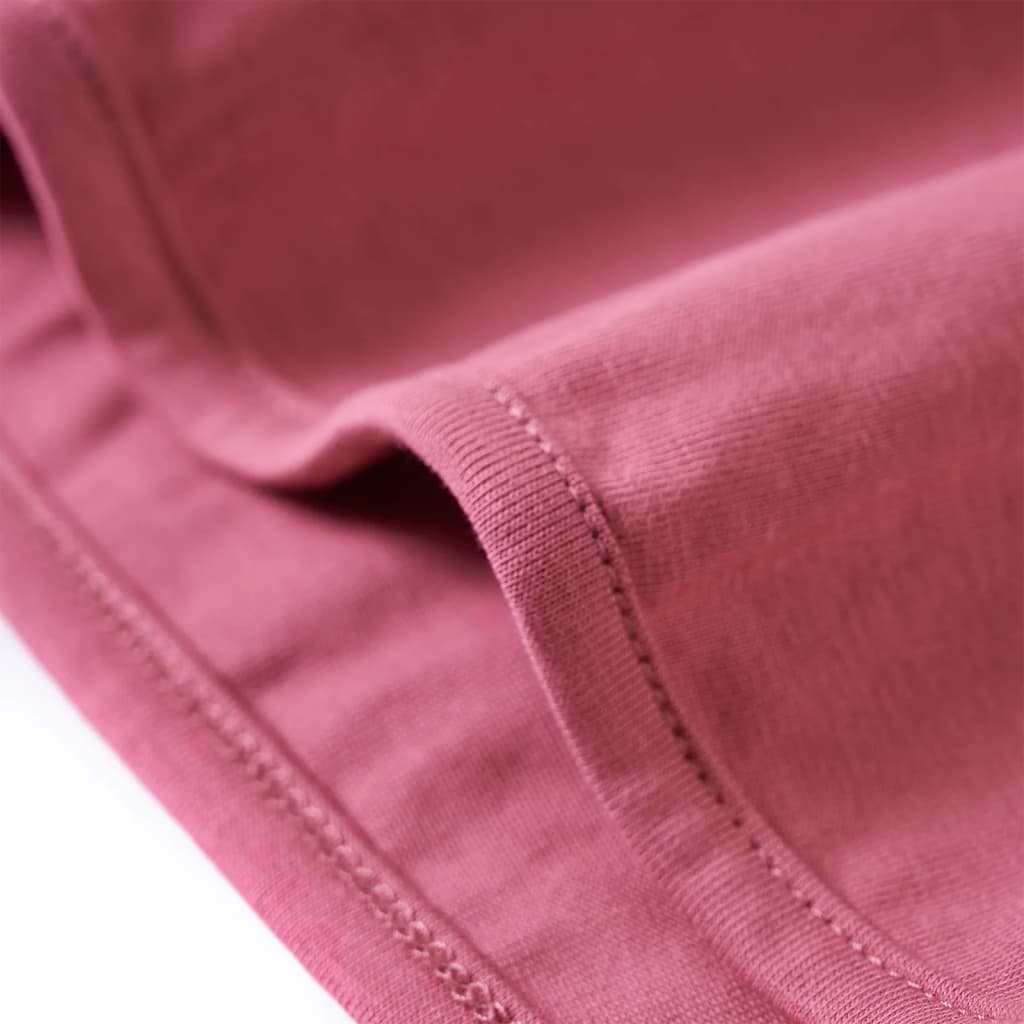 Kinder-Langarmshirt Himbeerrosa 104