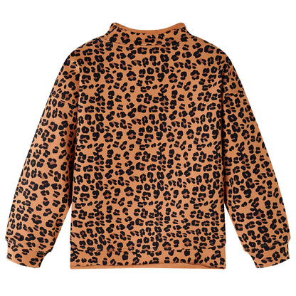 Sweatshirt enfant cognac clair 92