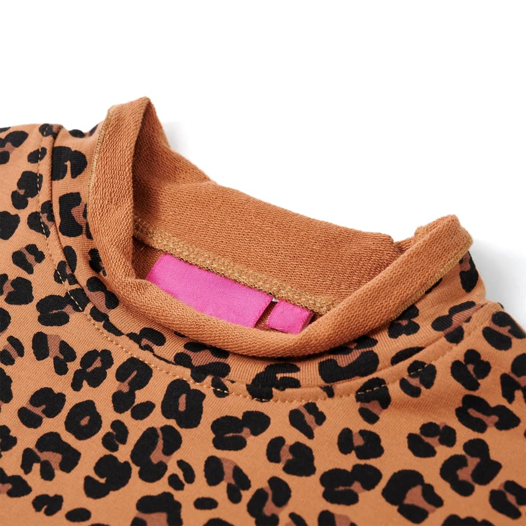 Sweatshirt enfant cognac clair 92