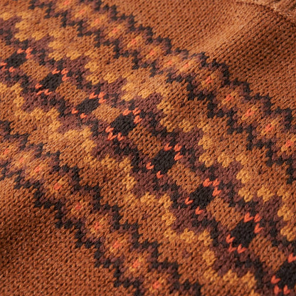 Pull Enfant Tricoté Cognac 92