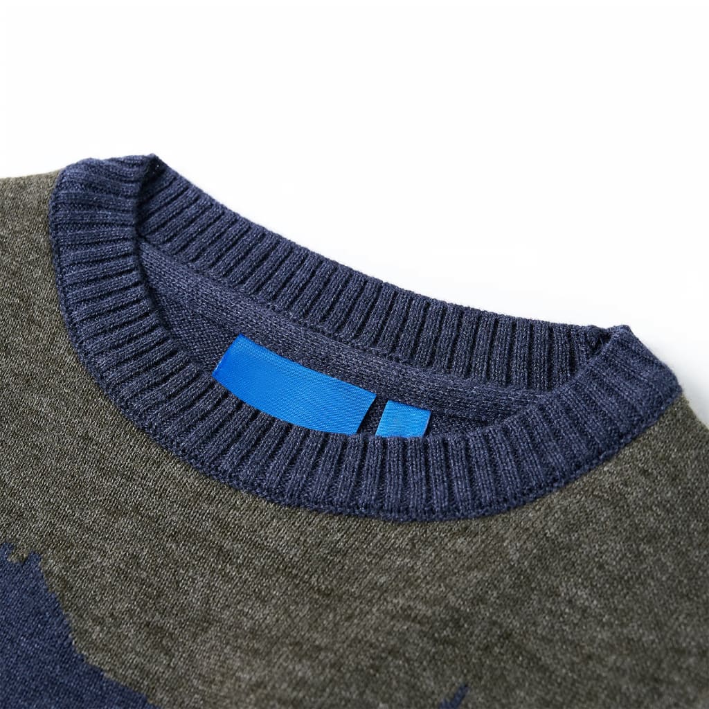 Pull enfant Tricoté Bleu marine 116