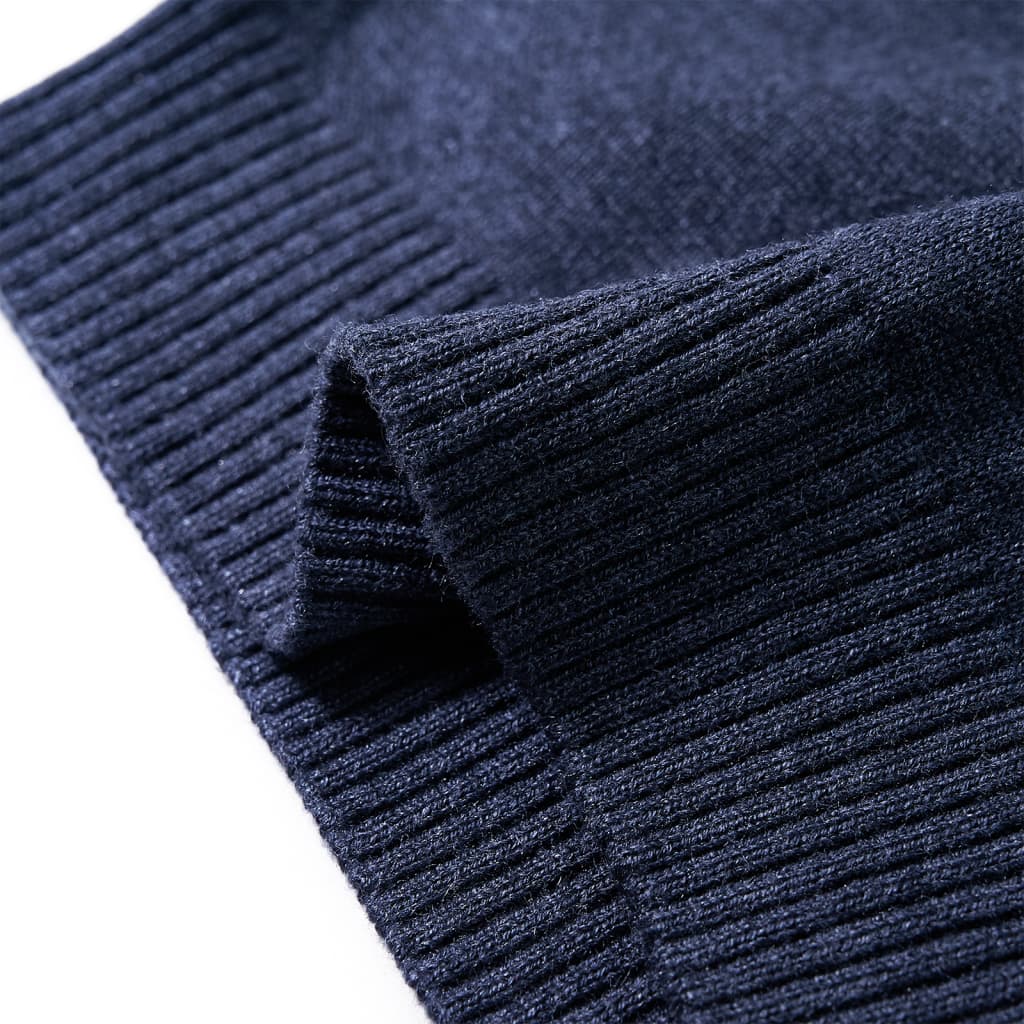 Pull enfant Tricoté Bleu marine 116