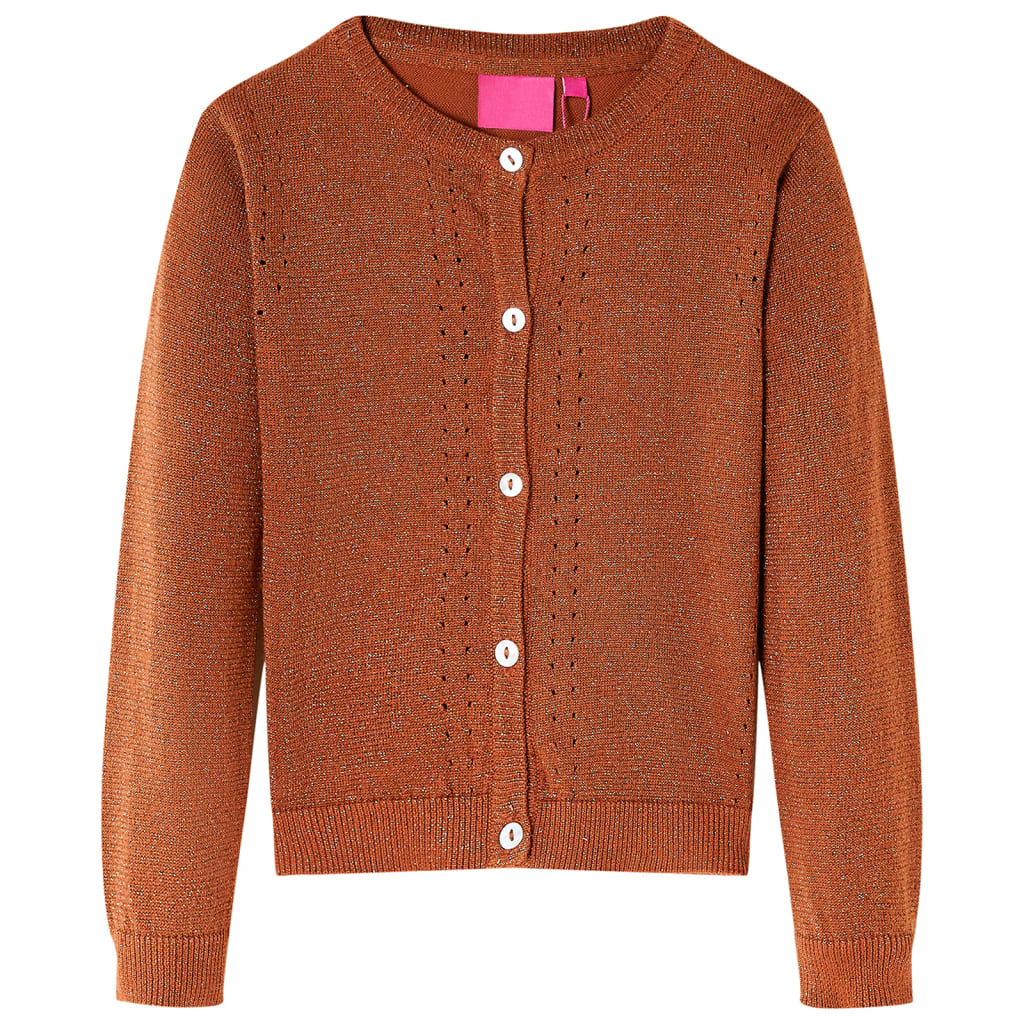 Cardigan enfant Cognac 128