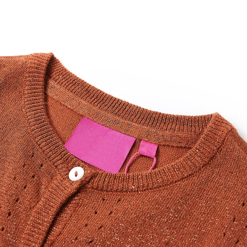 Cardigan enfant Cognac 128