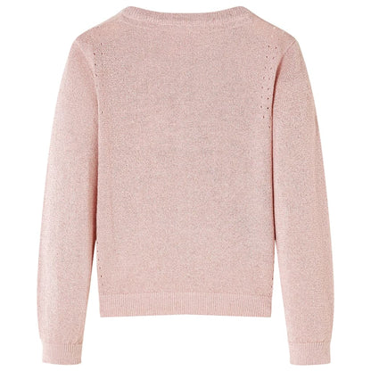 Kinder-Strickjacke Zartrosa 92