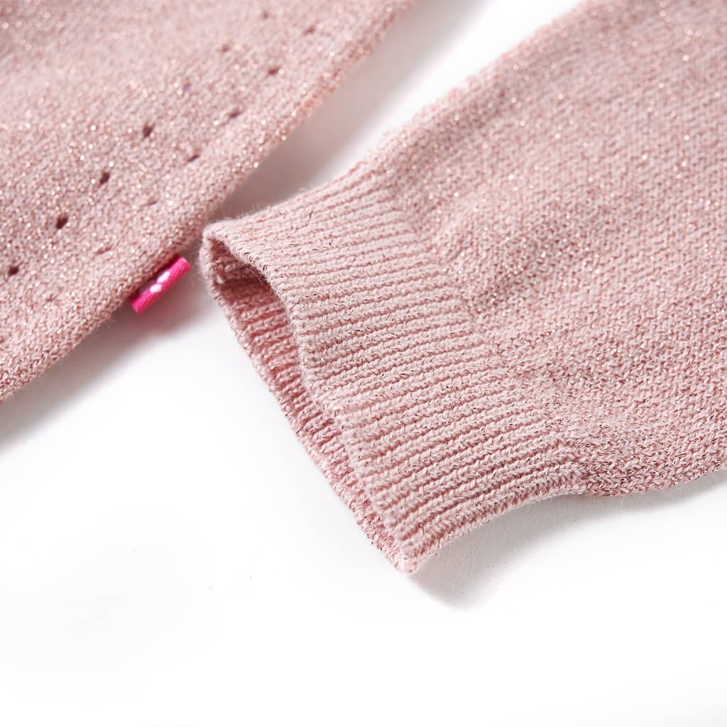 Cardigan enfant rose clair 104