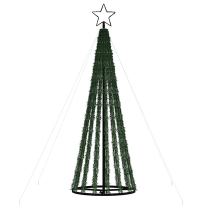 vidaXL LED Weihnachtsbaum 275 LEDs Mehrfarbig 180 cm