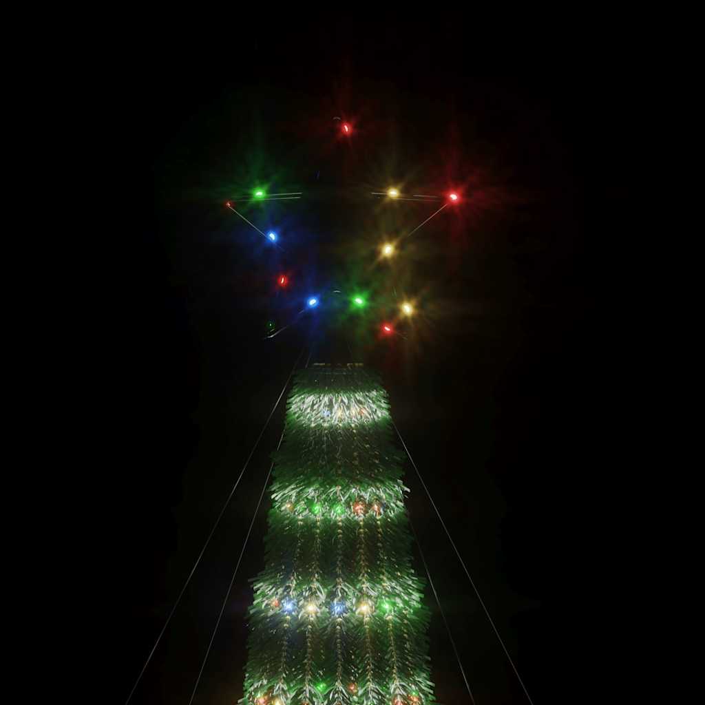 vidaXL LED Weihnachtsbaum 275 LEDs Mehrfarbig 180 cm